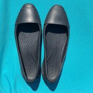 Women’s Crocs Sienna Black Flat Size 10.